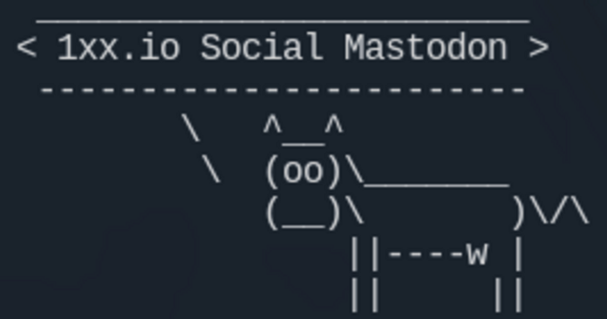Icon for social.1xx.io